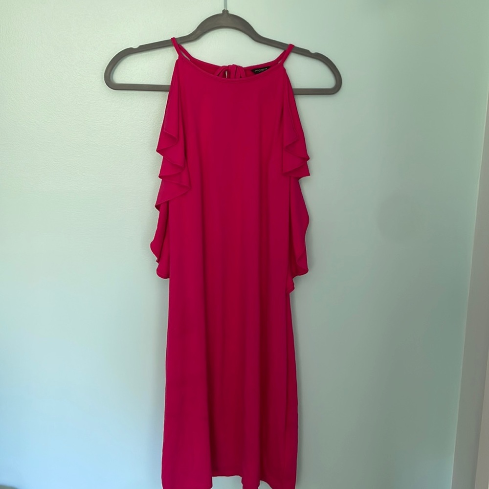 ANN TAYLOR PINK DRESS